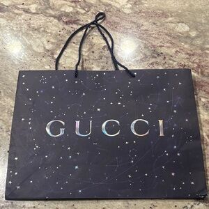 Gucci Starry Night 2025 Black Tote Bag